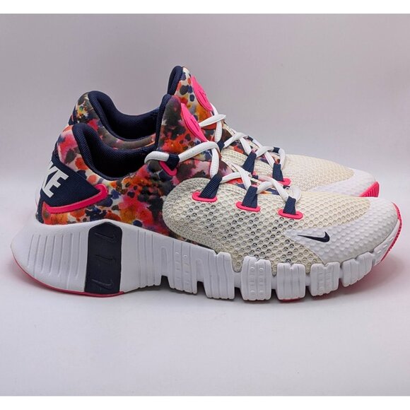 Nike Free Metcon 4 Paint Smudge Hyper Pink CZ0596-101 Womens Size 8 Sneakers - Picture 2 of 8